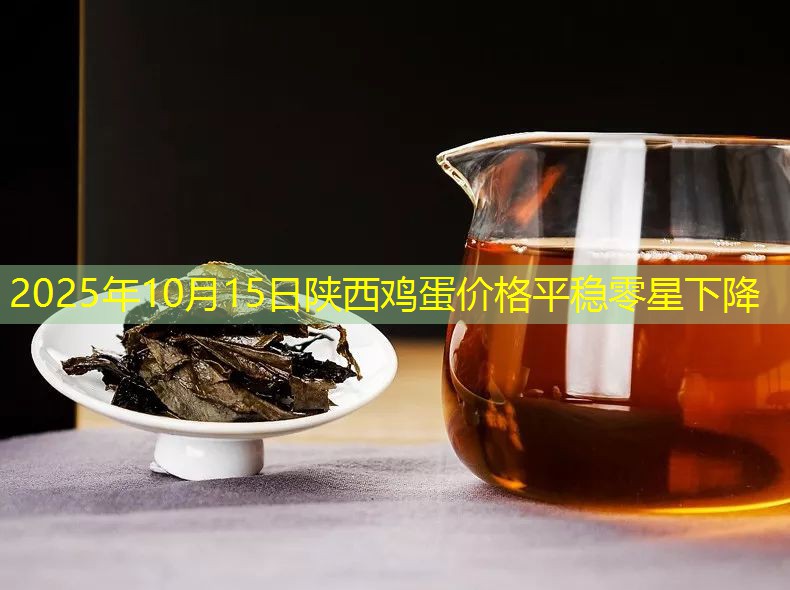 2025年10月15日陕西鸡蛋价格平稳零星下降