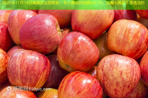 2025年11月15日美国农业部报告：冬小麦收获进度达97%