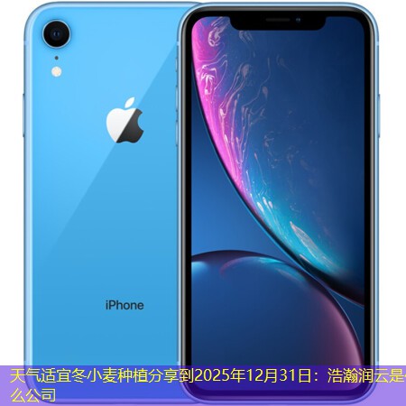 天气适宜冬小麦种植分享到2025年12月31日：浩瀚润云是什么公司