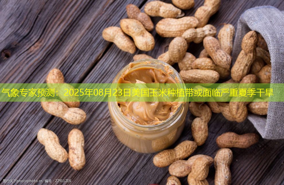 气象专家预测：2025年08月23日美国玉米种植带或面临严重夏季干旱