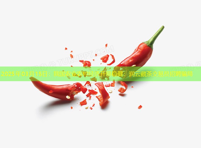 2025年03月15日：我国农业农村经济开局稳健：润云藏茶交易员招聘骗局